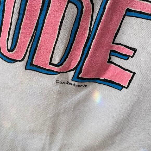 Rude Dog “in the mood to be rude” Graphic Tee - Picture 7 of 8